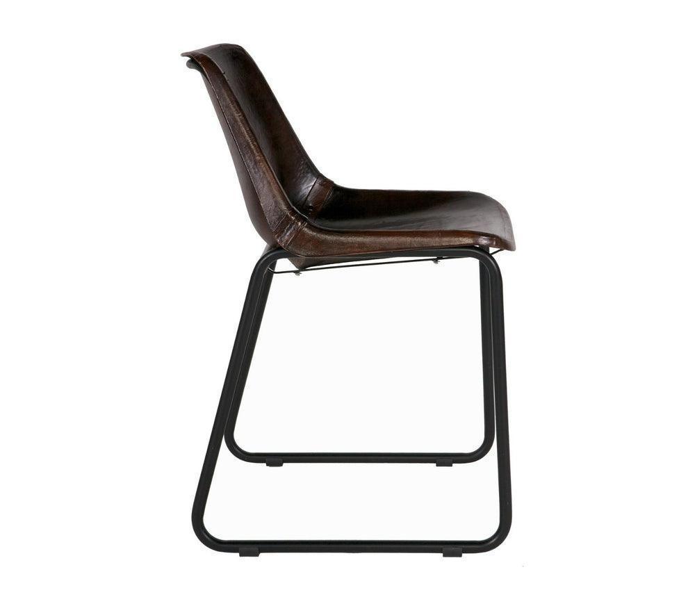 Buy Dining Chair - Kauff II Leather Dining Chair I Set Of 2 by Home Glamour on IKIRU online store