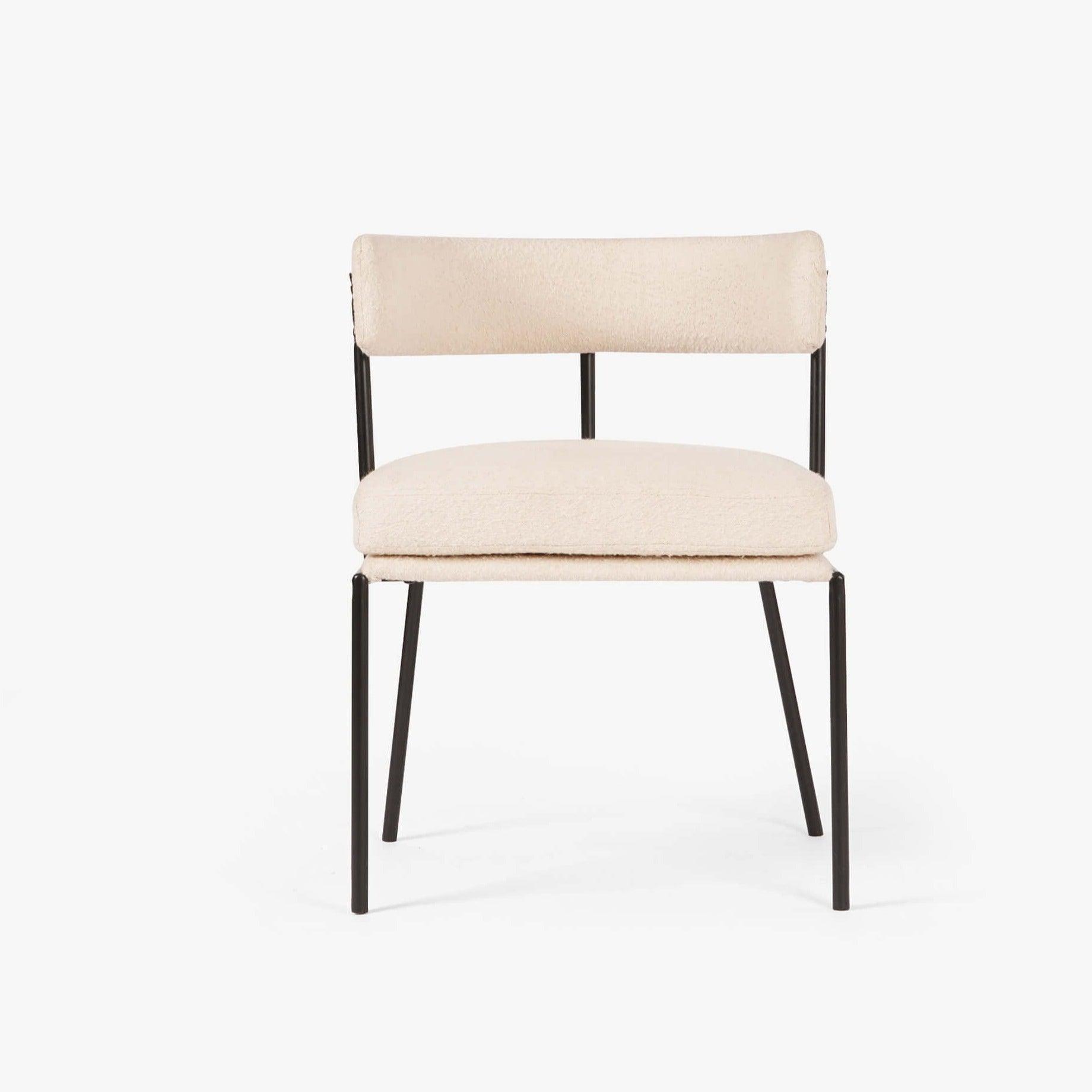 Buy Dining Chair - Modern Stylish Dining Chair | Steel & Upholstery Multipurpose Chair For Home by Orange Tree on IKIRU online store