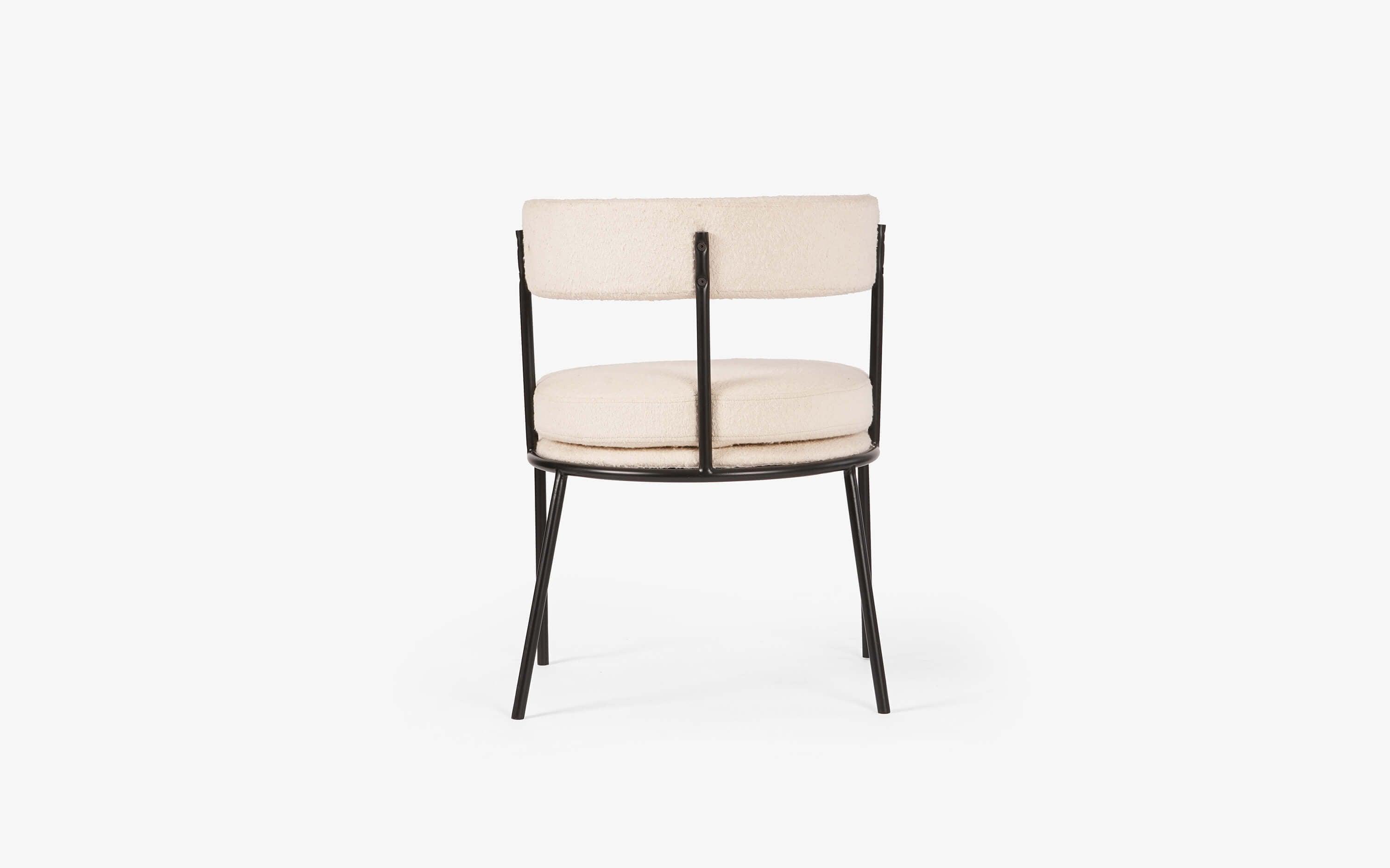 Buy Dining Chair - Modern Stylish Dining Chair | Steel & Upholstery Multipurpose Chair For Home by Orange Tree on IKIRU online store