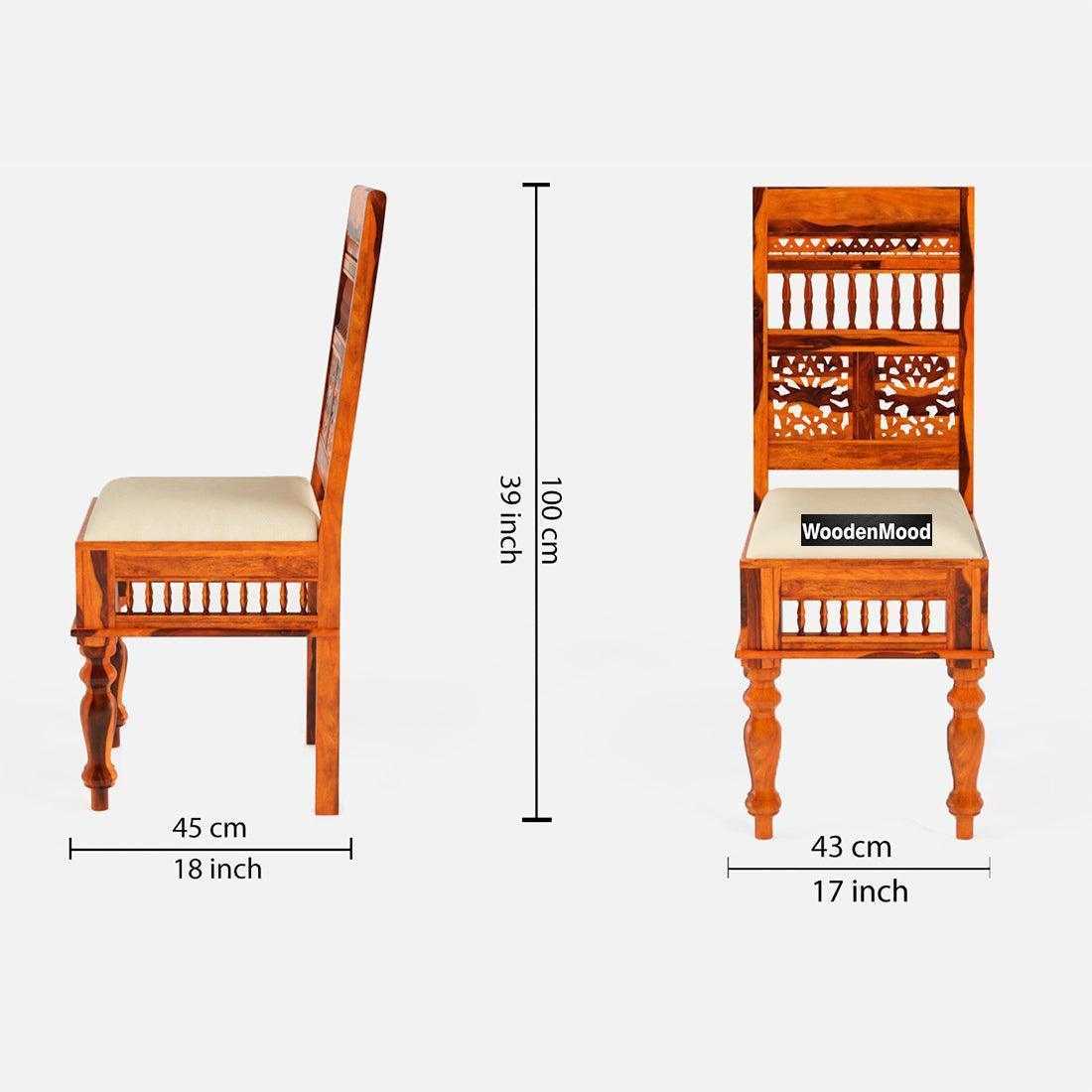 Buy Dining Chair - Rinika Dining Chair - Set of 2 by Wooden Mood on IKIRU online store