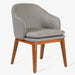 Buy Dining Chair - Wayane Grey Dining Chair With Arms For Home by Orange Tree on IKIRU online store