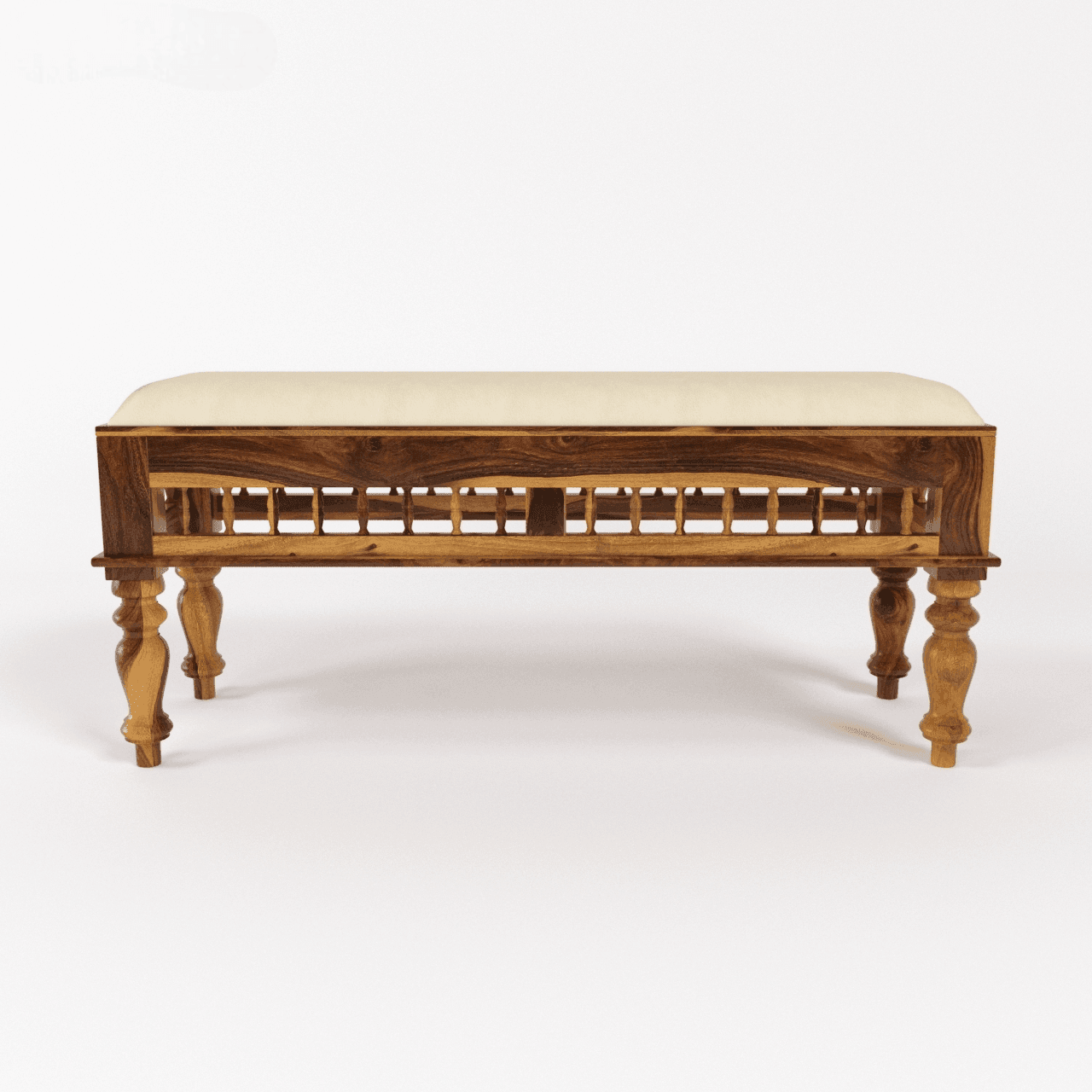 Buy Dining Furniture Set - Rinika Six Seater Dining Set with Bench by Wooden Mood on IKIRU online store