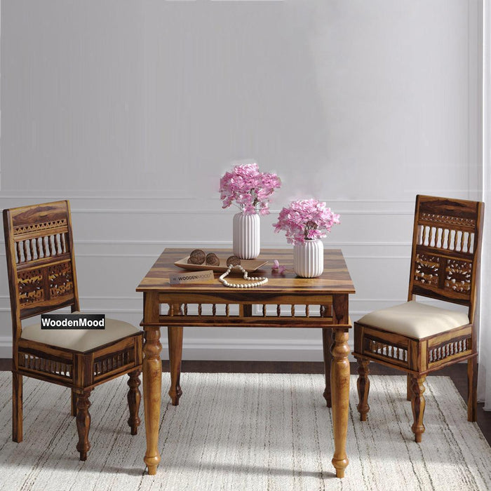 Buy Dining Furniture Set - Rinika Two Seater Dining Set by Wooden Mood on IKIRU online store