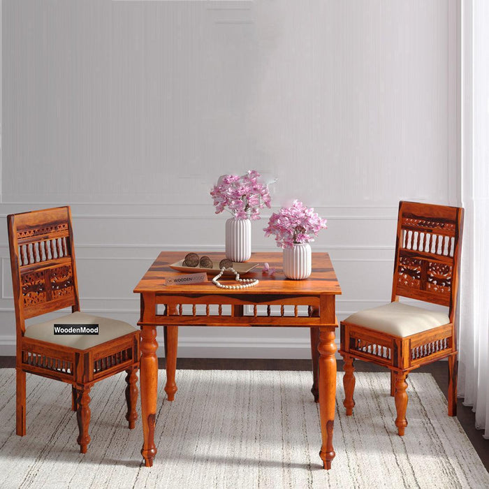 Buy Dining Furniture Set - Rinika Two Seater Dining Set by Wooden Mood on IKIRU online store