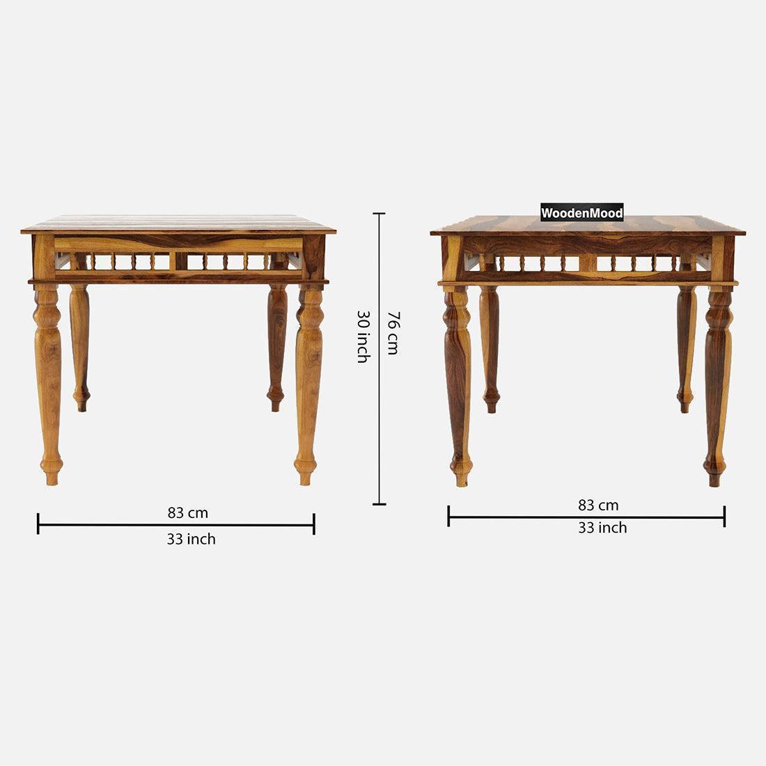 Buy Dining Furniture Set - Rinika Two Seater Dining Set by Wooden Mood on IKIRU online store