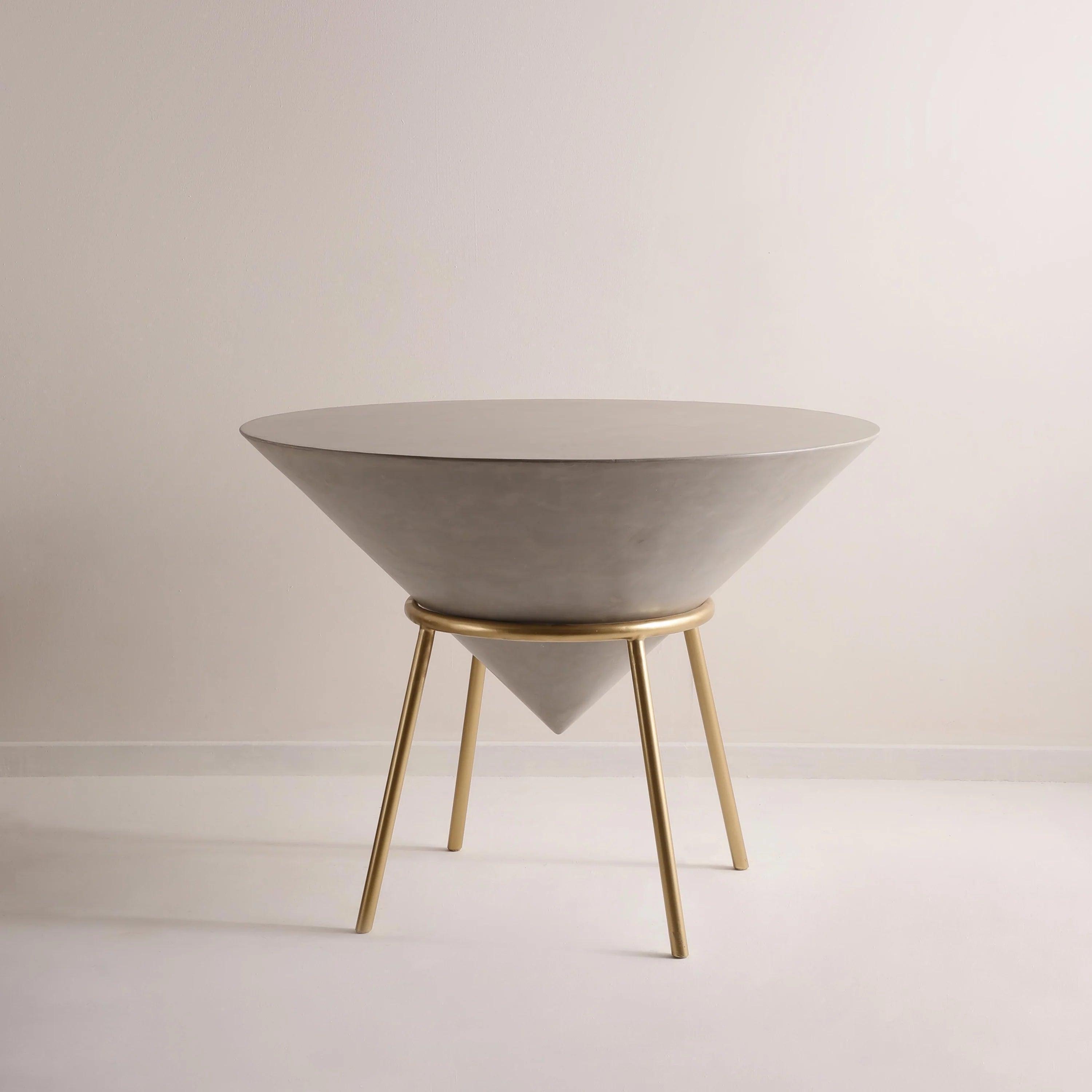 Buy Dining Table - Cone Dining Table | Breakfast Table for Home Decor by Objectry on IKIRU online store