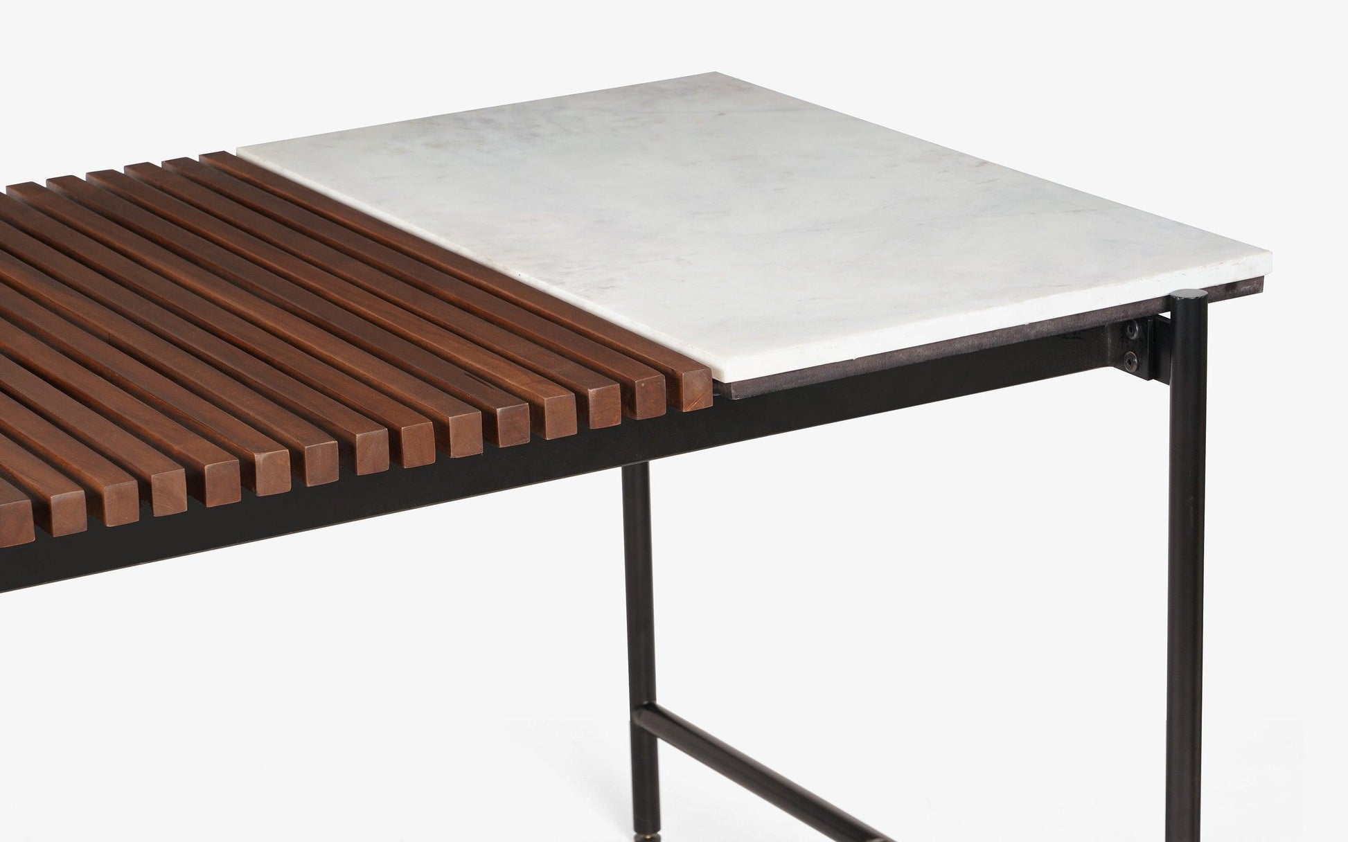 Buy Dining Table - Covent Wooden & Marble Finish Garden Outdoor Dining Table | Teapoy For Home by Orange Tree on IKIRU online store