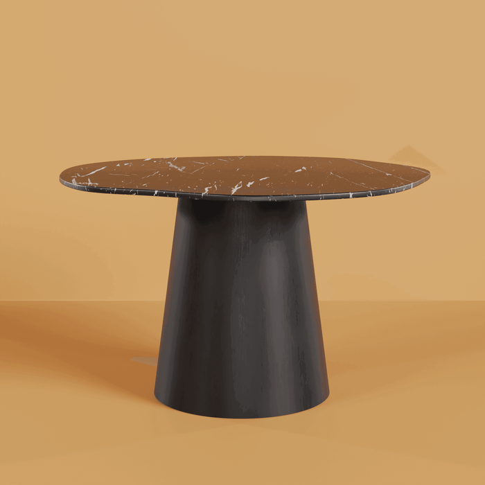 Buy Dining Table - Crater Marble Dining Table by Artisan Manor on IKIRU online store