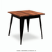 Buy Dining Table - FRANCAIS SQUARE DINING TABLE by Home Glamour on IKIRU online store