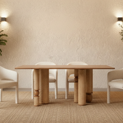 Andaman Baratang Rectangle 6 Seater Dining Table