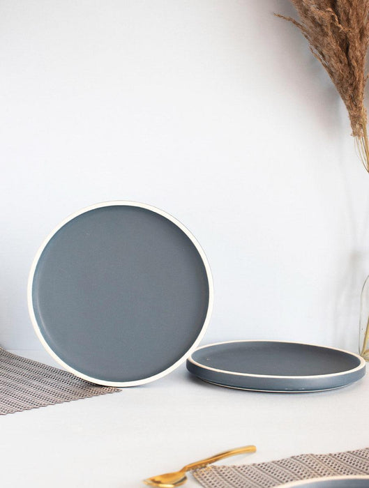 Buy Dinner Plates - Berlin Blue Quarter Plate - Set of 2 by The Table Fable on IKIRU online store