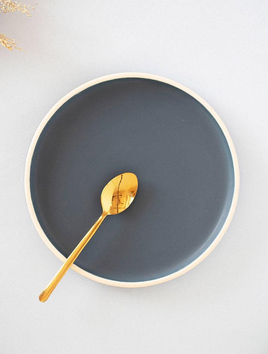 Buy Dinner Plates - Berlin Blue Quarter Plate - Set of 2 by The Table Fable on IKIRU online store