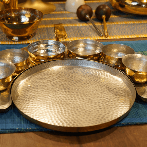 Buy Dinnerware Selective Edition - Cresent Thaali Set by Anantaya on IKIRU online store
