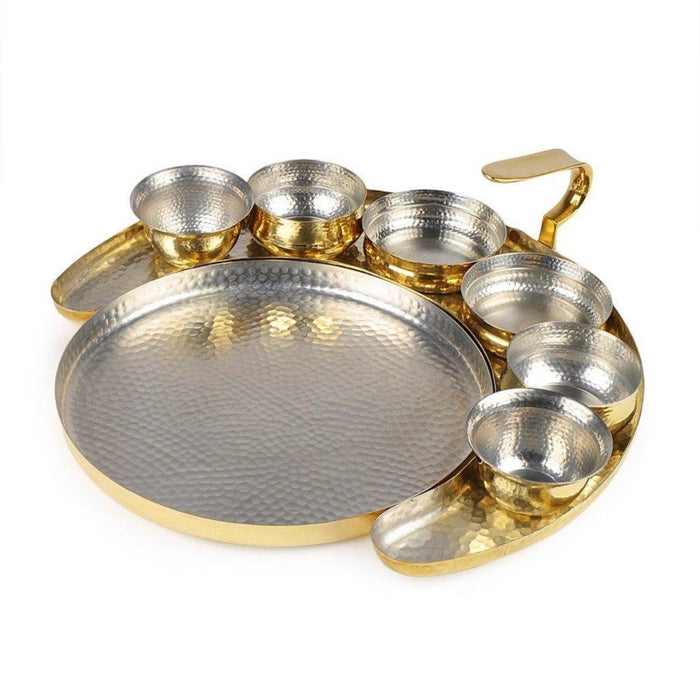 Buy Dinnerware Selective Edition - Cresent Thaali Set by Anantaya on IKIRU online store