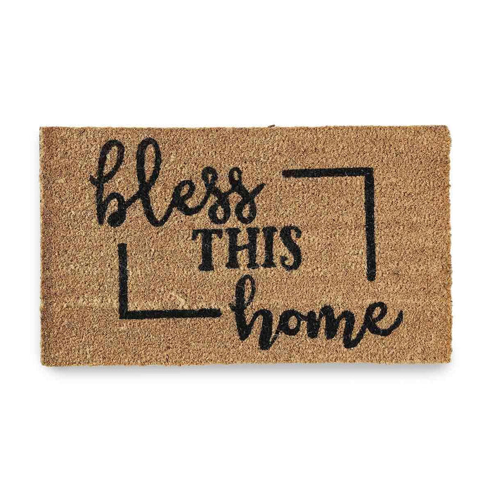 Buy Door Mats - Bless This Home Doormat Floormats Welcome Mats by Home4U on IKIRU online store