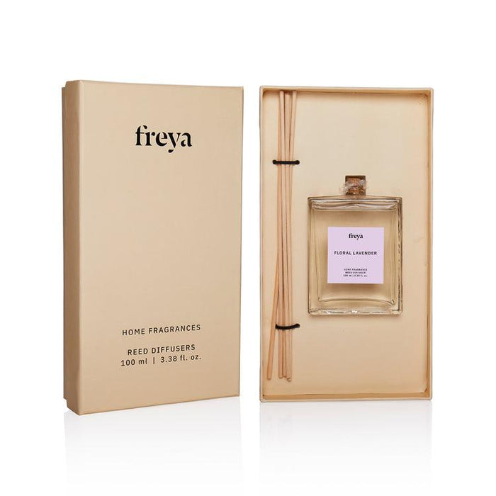 Buy Dried Flowers & Fragrance - Floral Lavender Reed Diffuser by Freya Home on IKIRU online store