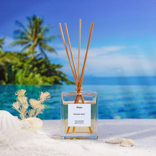 Buy Dried Flowers & Fragrance - Ocean Mist Reed Diffuser by Freya Home on IKIRU online store