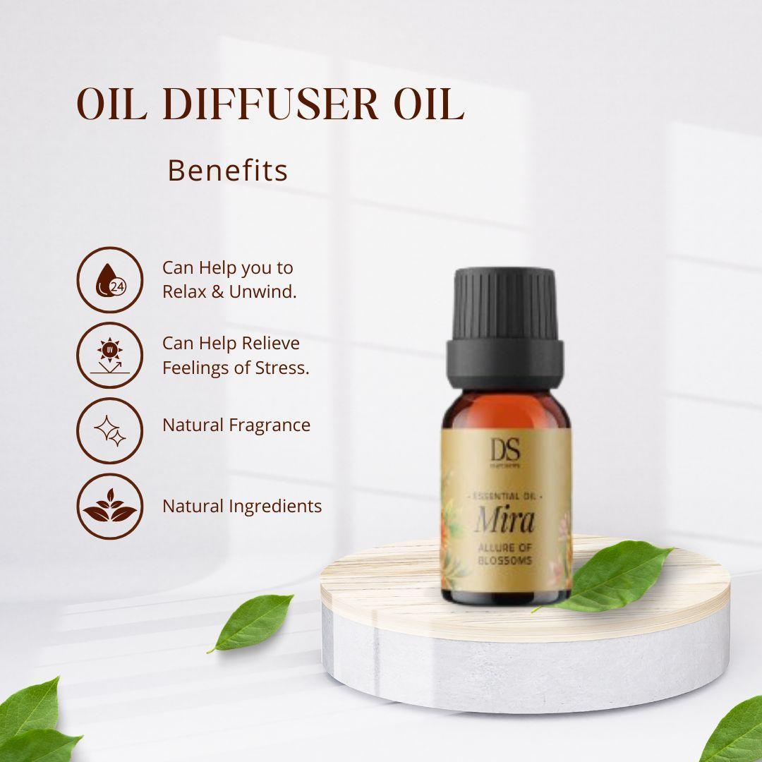 Buy Dried Flowers & Fragrance - Oil Diffuser | Oil Diffuser for Home Bathroom Fragrance by Chann Studios on IKIRU online store