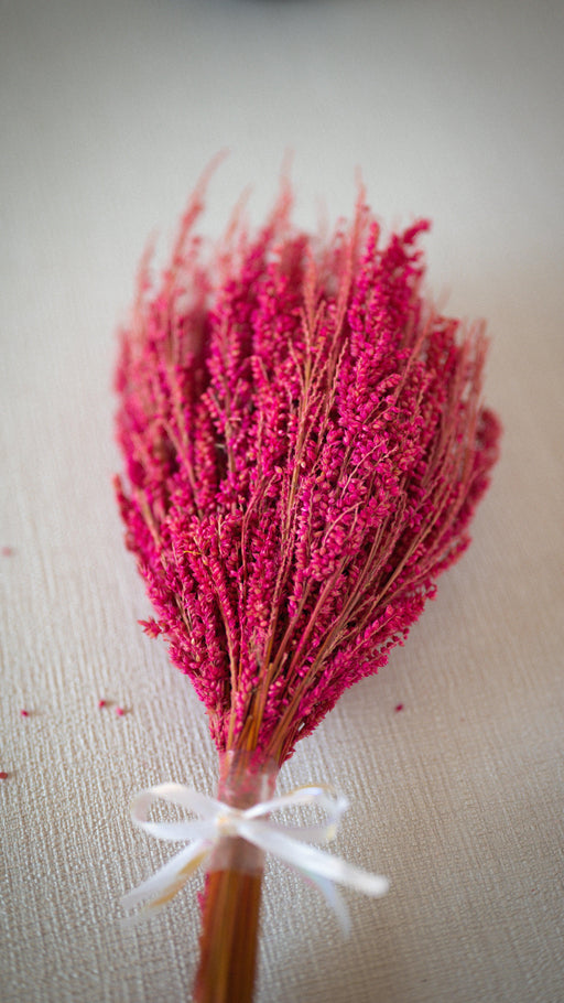 Buy Dried Flowers & Fragrance - Pink Alsi Bunch | Dried Flower For Vase by IDIKA Living on IKIRU online store