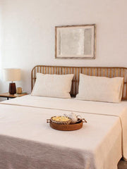 Buy Duvets Covers - Cotton Natural Light Blue Bedsheet | Bedcover Bedspread For Bedroom by House this on IKIRU online store