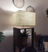 Buy Floor Lamp - Agnes Wooden Floor Lamp with Jute Fabric Lampshade by Symplify on IKIRU online store