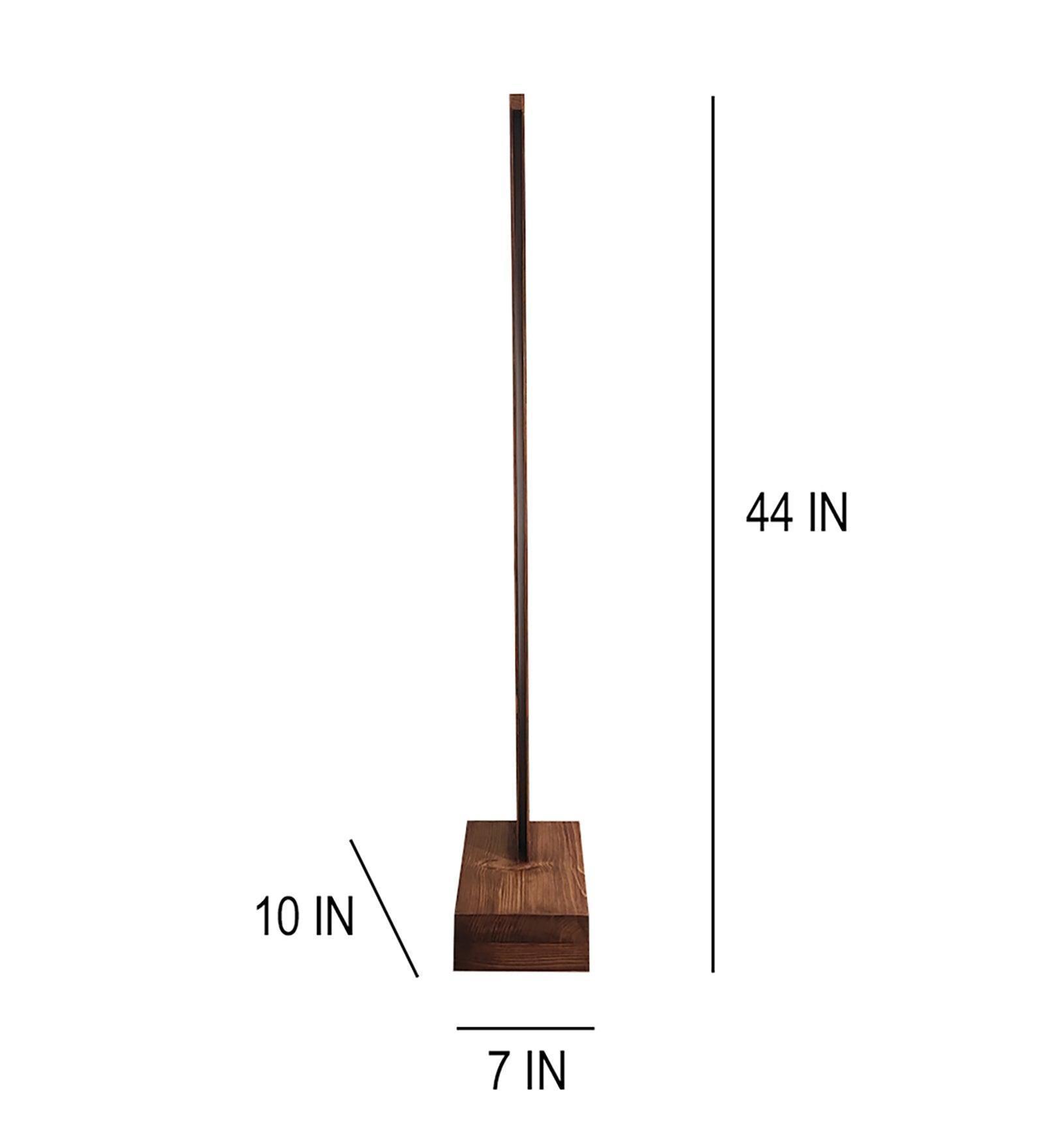 Buy Floor Lamp - Arc LED Wooden Floor Lamp | Corner Lamps For Home by Symplify on IKIRU online store