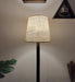 Buy Floor Lamp - Babel Wooden Floor Lamp with Beige Fabric Lampshade by Symplify on IKIRU online store