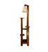 Buy Floor Lamp - Dorian Wooden Floor Lamp with Jute Fabric Lampshade by Symplify on IKIRU online store