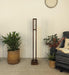 Buy Floor Lamp - Elevar LED Wooden Floor Lamp | Standing Lampshade by Symplify on IKIRU online store