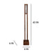 Buy Floor Lamp - Elevar LED Wooden Floor Lamp | Standing Lampshade by Symplify on IKIRU online store