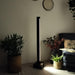 Buy Floor Lamp - Excalibur LED Wooden Floor Lamp With Brown Base by Symplify on IKIRU online store