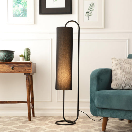 Buy Floor Lamp - Graceful Curve Decorative Floor Lamp | Modern Corner Stand Lamp For Living Room & Home by De Maison Decor on IKIRU online store
