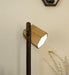 Buy Floor Lamp - HexSpot Wooden Floor Lamp with Beige Wooden Lampshade by Symplify on IKIRU online store