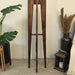 Buy Floor Lamp - Jet Wooden Floor Lamp with Beige Fabric Lampshade by Symplify on IKIRU online store