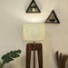 Buy Floor Lamp - Jet Wooden Floor Lamp with Beige Fabric Lampshade by Symplify on IKIRU online store