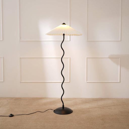 Buy Floor Lamp - Serpentine Floor Lamp | Standing Lampshade for Bedroom by Fig on IKIRU online store