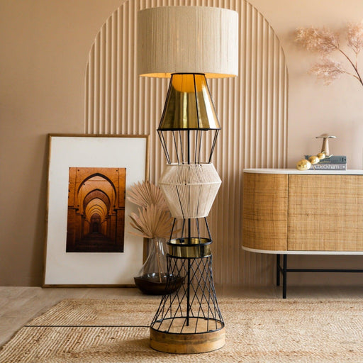 Buy Floor Lamp - Waldo Floor Lamp For Bedroom | Standing Lampshade by Orange Tree on IKIRU online store