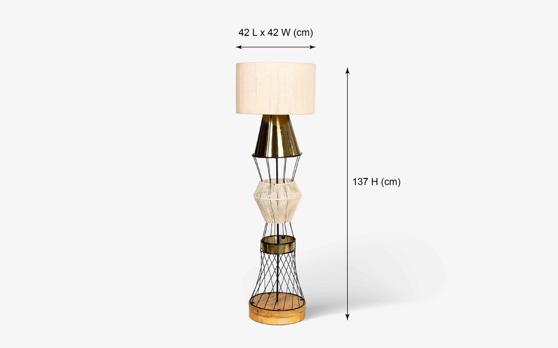 Buy Floor Lamp - Waldo Floor Lamp | Light Decor For Bedroom by Orange Tree on IKIRU online store