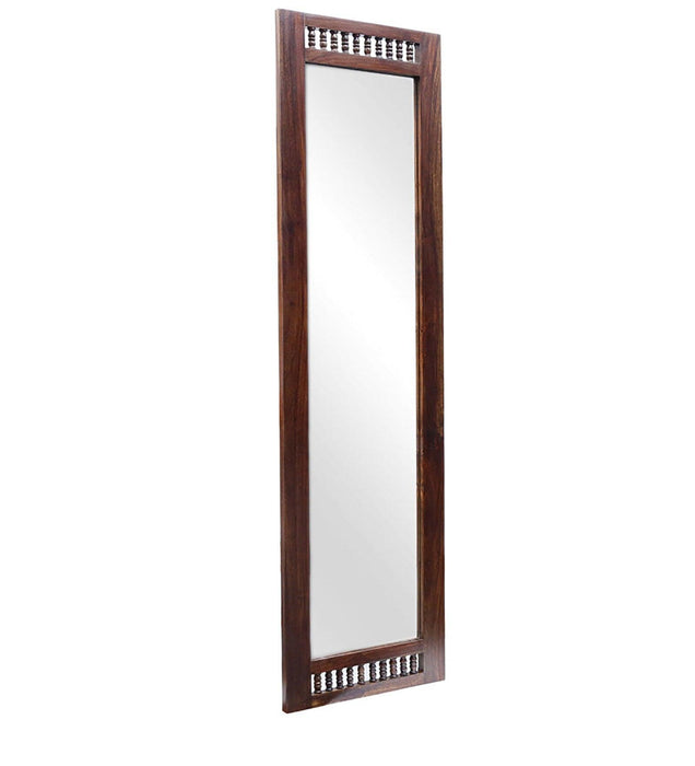 Buy Floor Mirror - Solid Wood Floor Rested Mirror by Wooden Mood on IKIRU online store