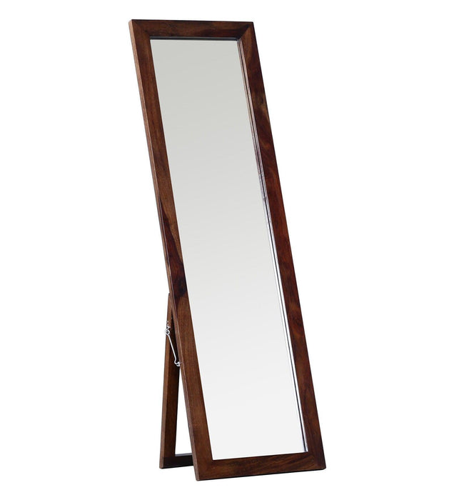 Buy Floor Mirror - Solid Wood Floor Rested Mirror by Wooden Mood on IKIRU online store