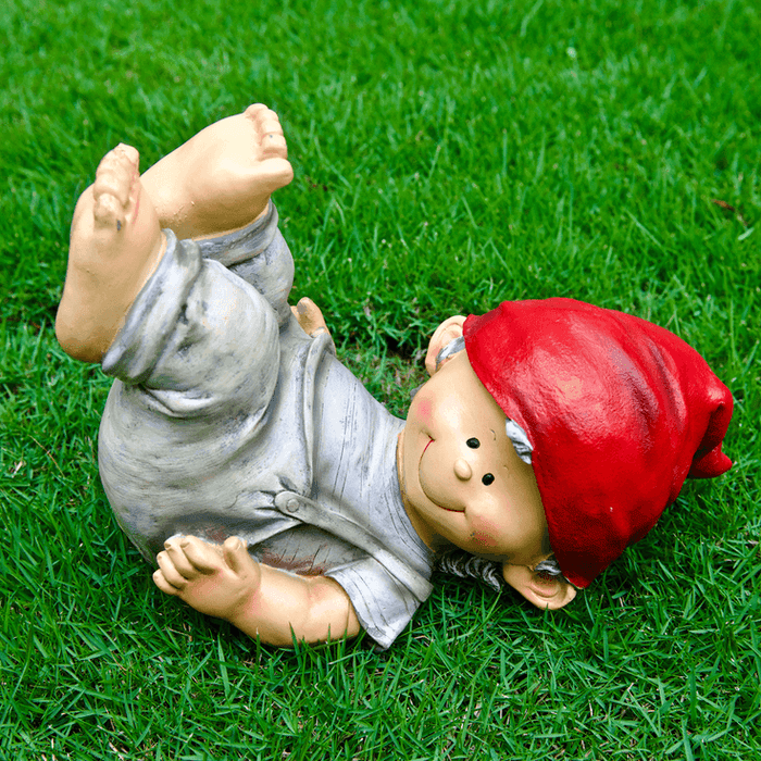 Buy garden decor - Baby Elves Group Figurines for Garden Decor I Decorative Sculptures by ISAAKA on IKIRU online store