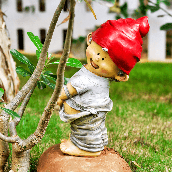 Buy garden decor - Baby Elves Group Figurines for Garden Decor I Decorative Sculptures by ISAAKA on IKIRU online store