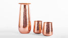 Buy Glasses & Jug Selective Edition - Copper & Wooden Water Carafe | Storage Vessel For Kitchenware & Gifting by Rayden on IKIRU online store