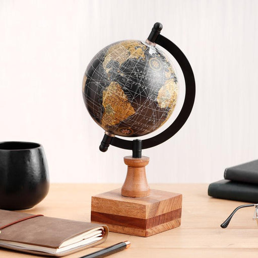 Buy Globe - The Rotating Realm - Desk Globe by Casa decor on IKIRU online store