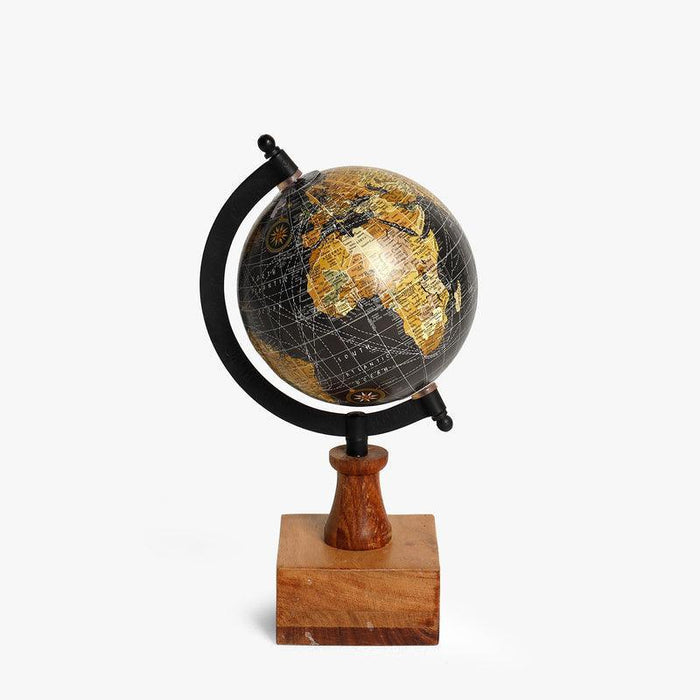 Buy Globe - The Rotating Realm Desk Globe for Office Table | 3d Earth World Map by Casa decor on IKIRU online store