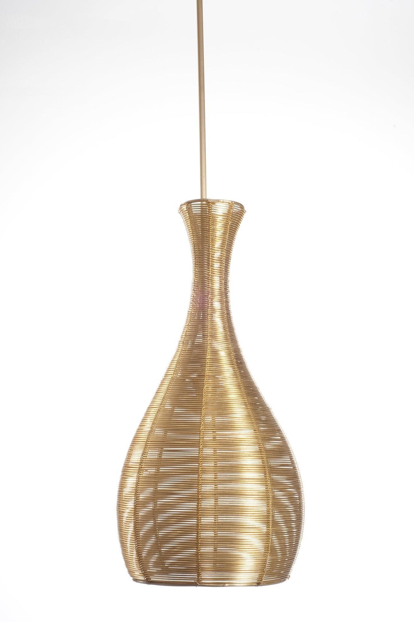 Buy Hanging Light Selective Edition - Kainoosh Hanging Wire Lamp by Anantaya on IKIRU online store