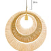 Buy Hanging Lights - 3D Franklin Rattan Pendant Light by House of Trendz on IKIRU online store