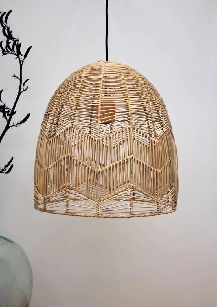 Buy Hanging Lights - Aesthetic Dome Shaped Pendant Light | Decorative Hanging Lampshade For Office & Home by Tesu on IKIRU online store
