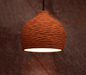 Buy Hanging Lights - Aesthetic Walnut Terracotta Hanging Light For Living Room by Trance Terra on IKIRU online store