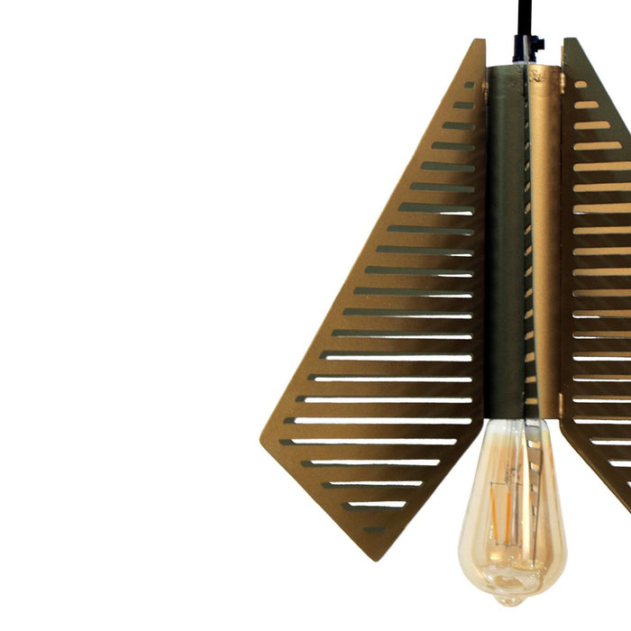 Buy Hanging Lights - Brass Finish Iron Arin Mesh Hanging Light | Pendant Lamp For Home Decoration by Home Blitz on IKIRU online store